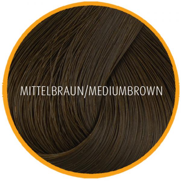 Plus additional hair Haarauffüller - MITTELBRAUN - Schütthaar - Streuhaar - Haarverdichtung - Haarfasern - für Männer & Frauen